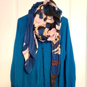Lane Bryant Cardigan and Matching scarf